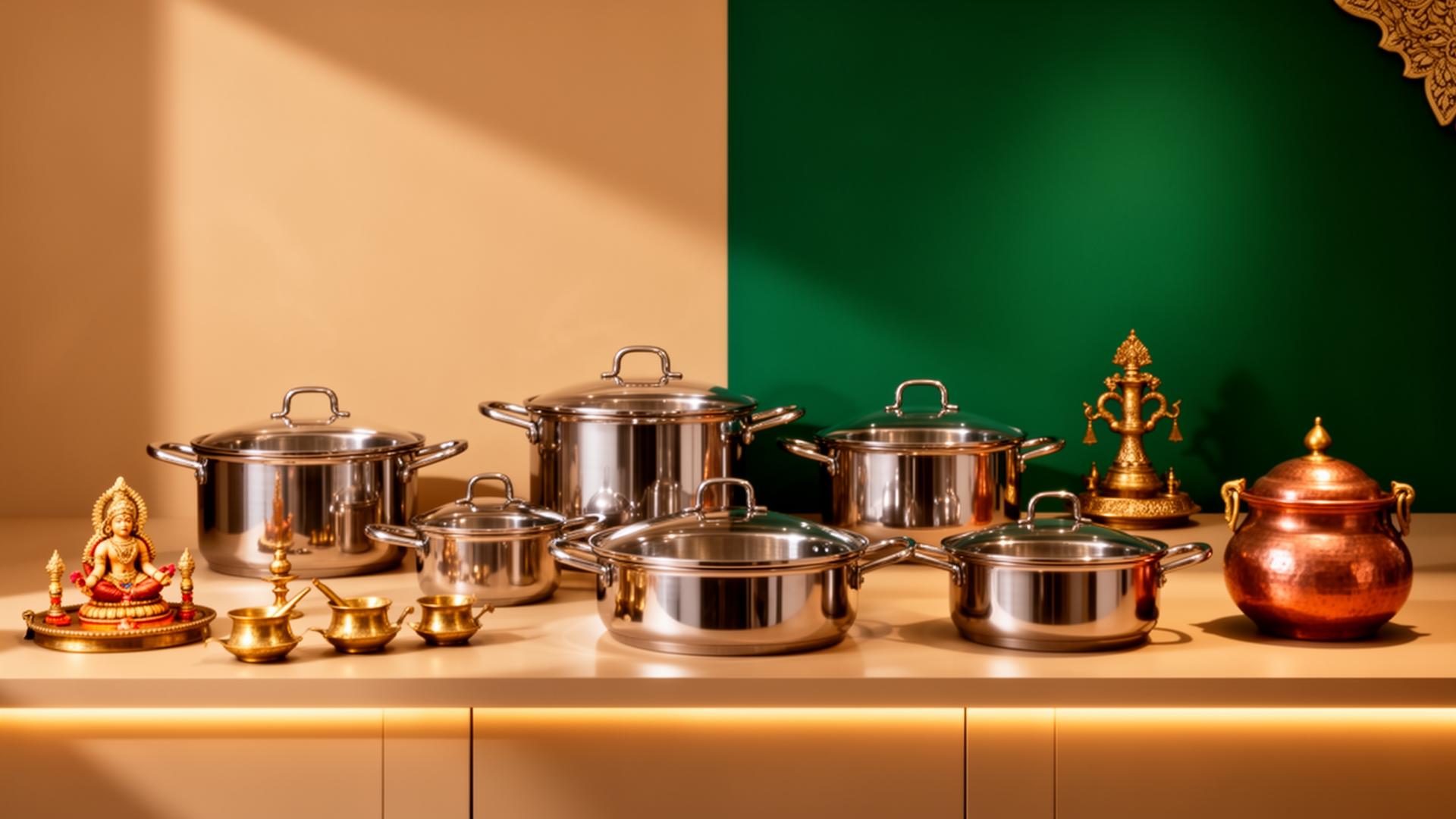 Modern kitchen interior display at Suvarna Kitchen Mall